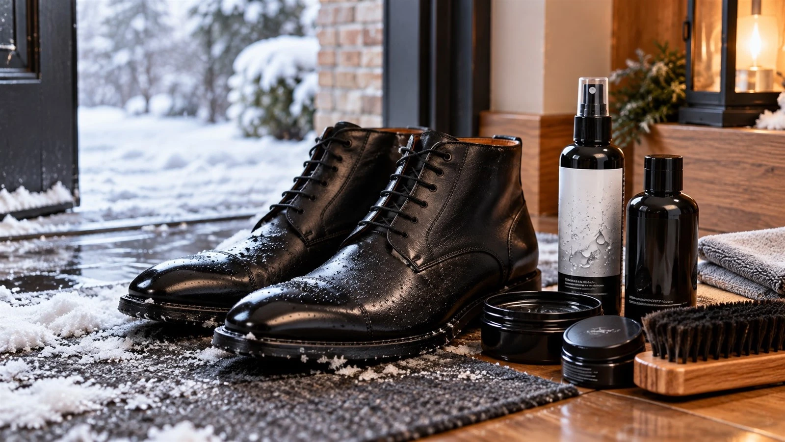 info-1-1 Winter leather shoe care and protection